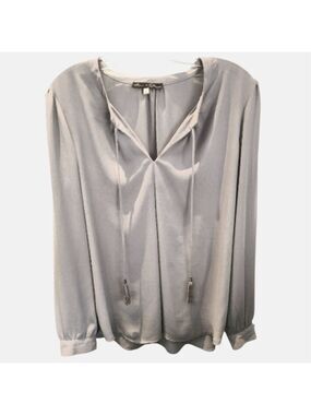 ROSE & OLIVE Sheer Long Sleeve Business Casual Blouse Size XL